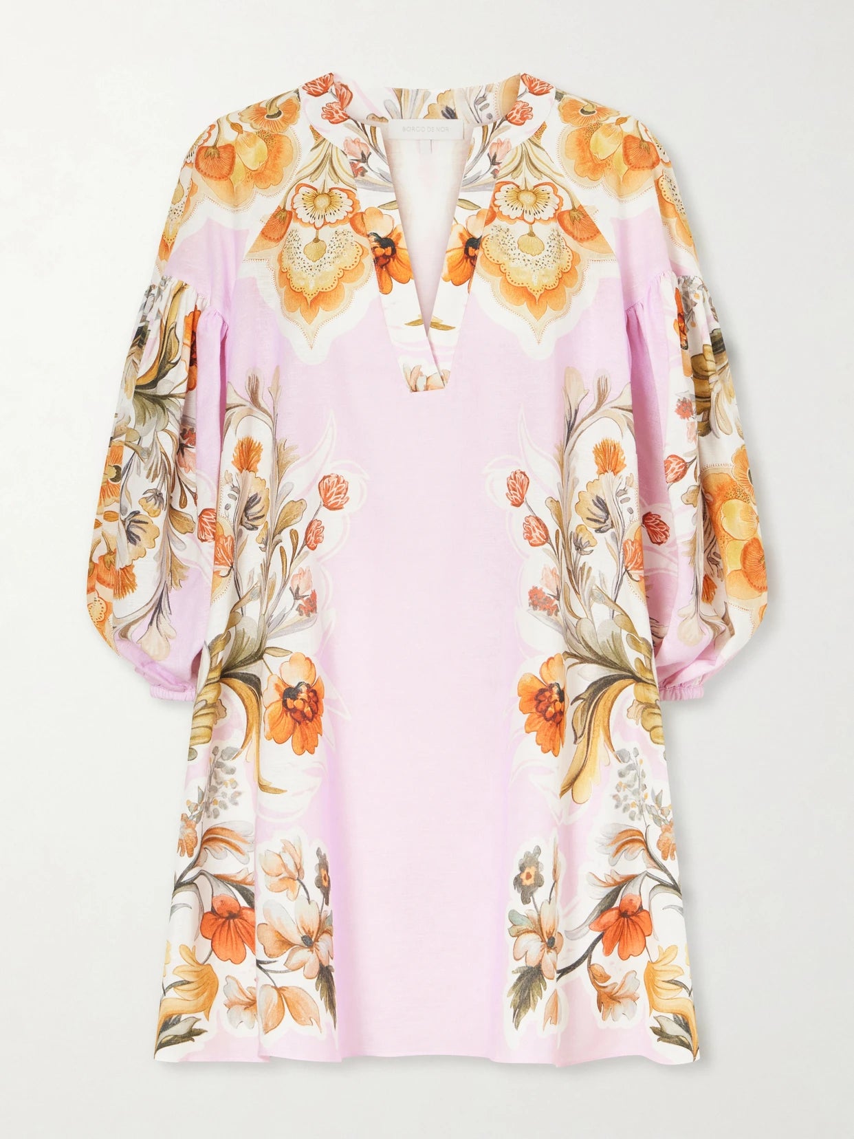 Harlow Cotton-blend Lace Mini Dress
