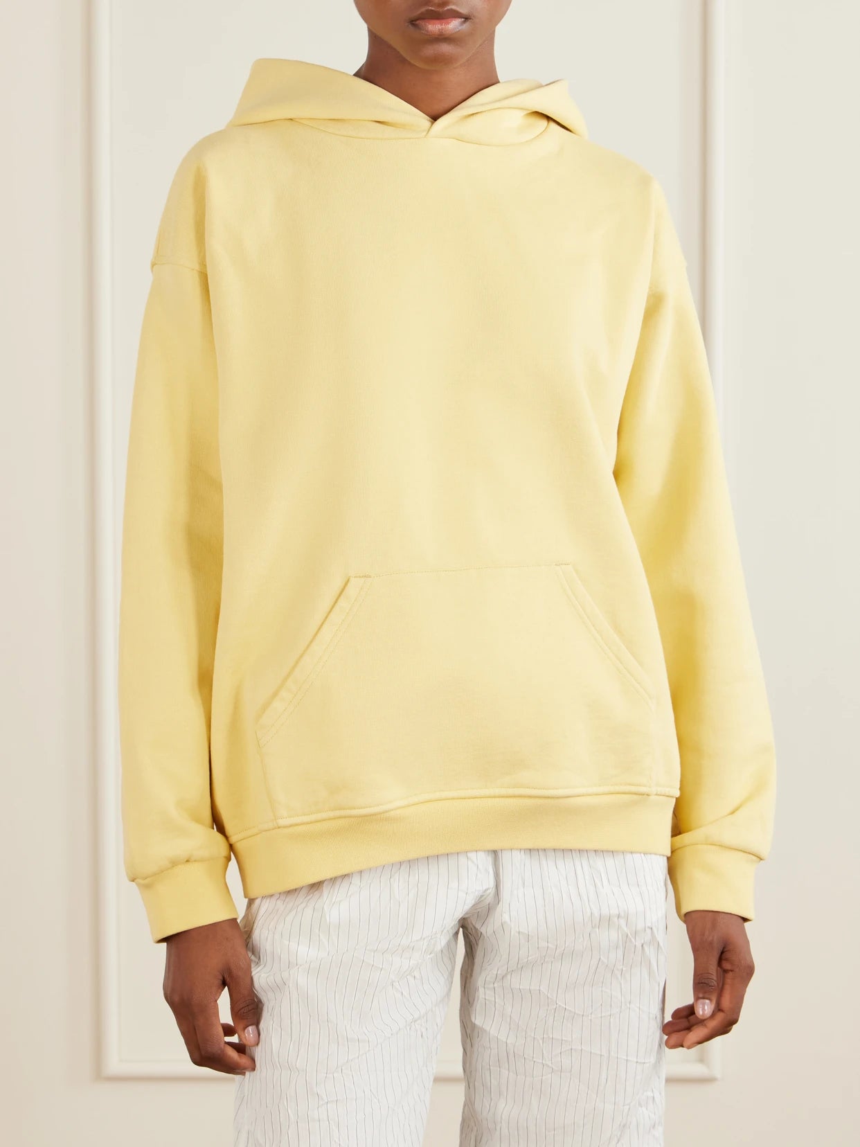 Organic Cotton-jersey Hoodie