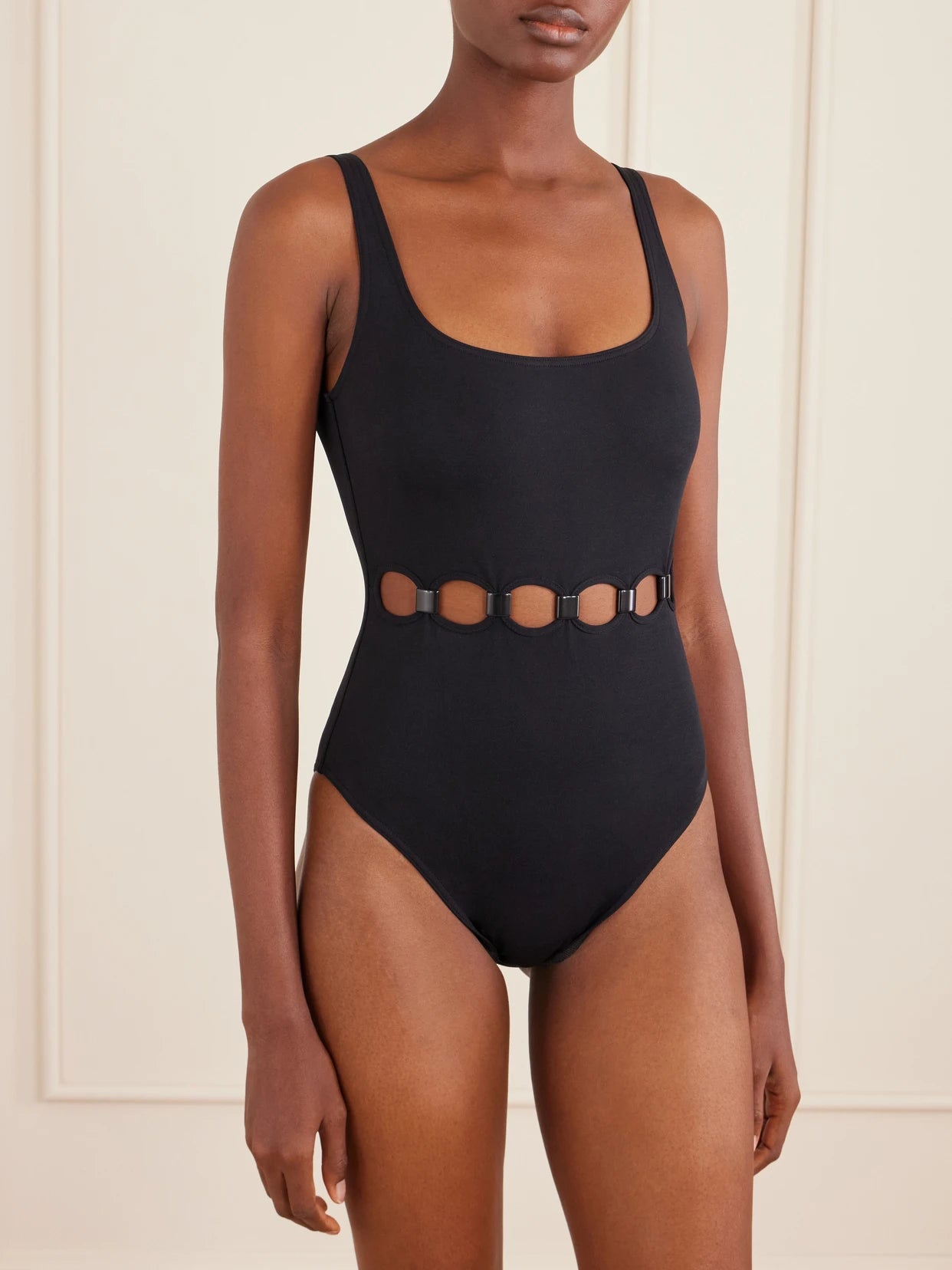 Cutout Embellished Swimsuit