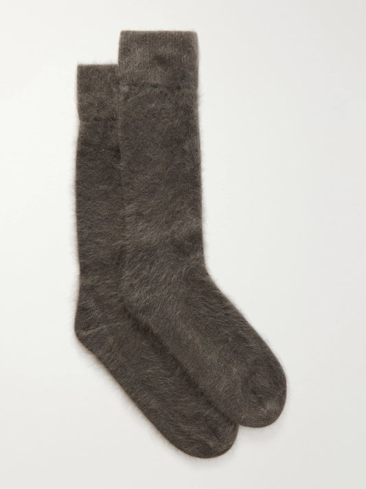 LISA YANG Brushed Cashmere Socks