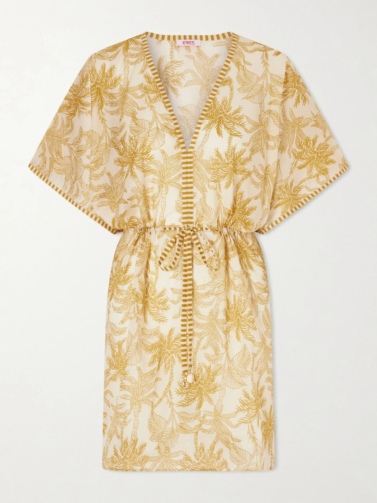 Péninsule Printed Cotton-voile Mini Dress