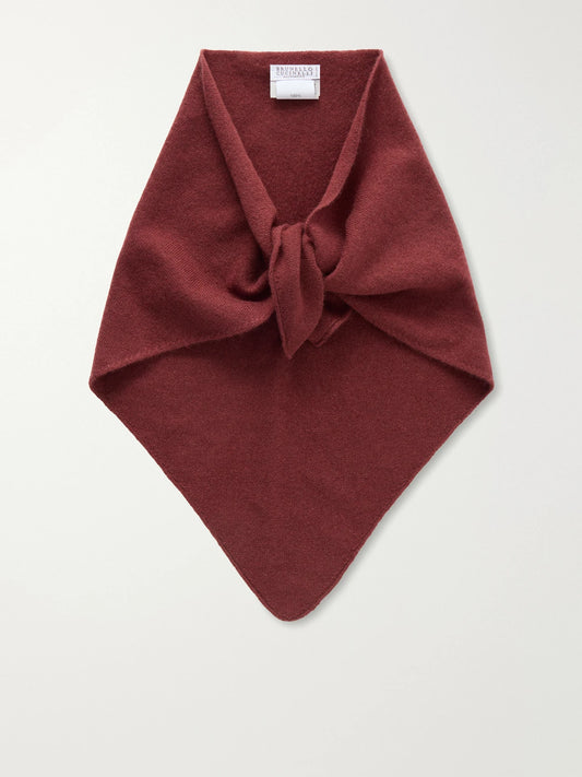 Bead-embellished Cashmere Scarf