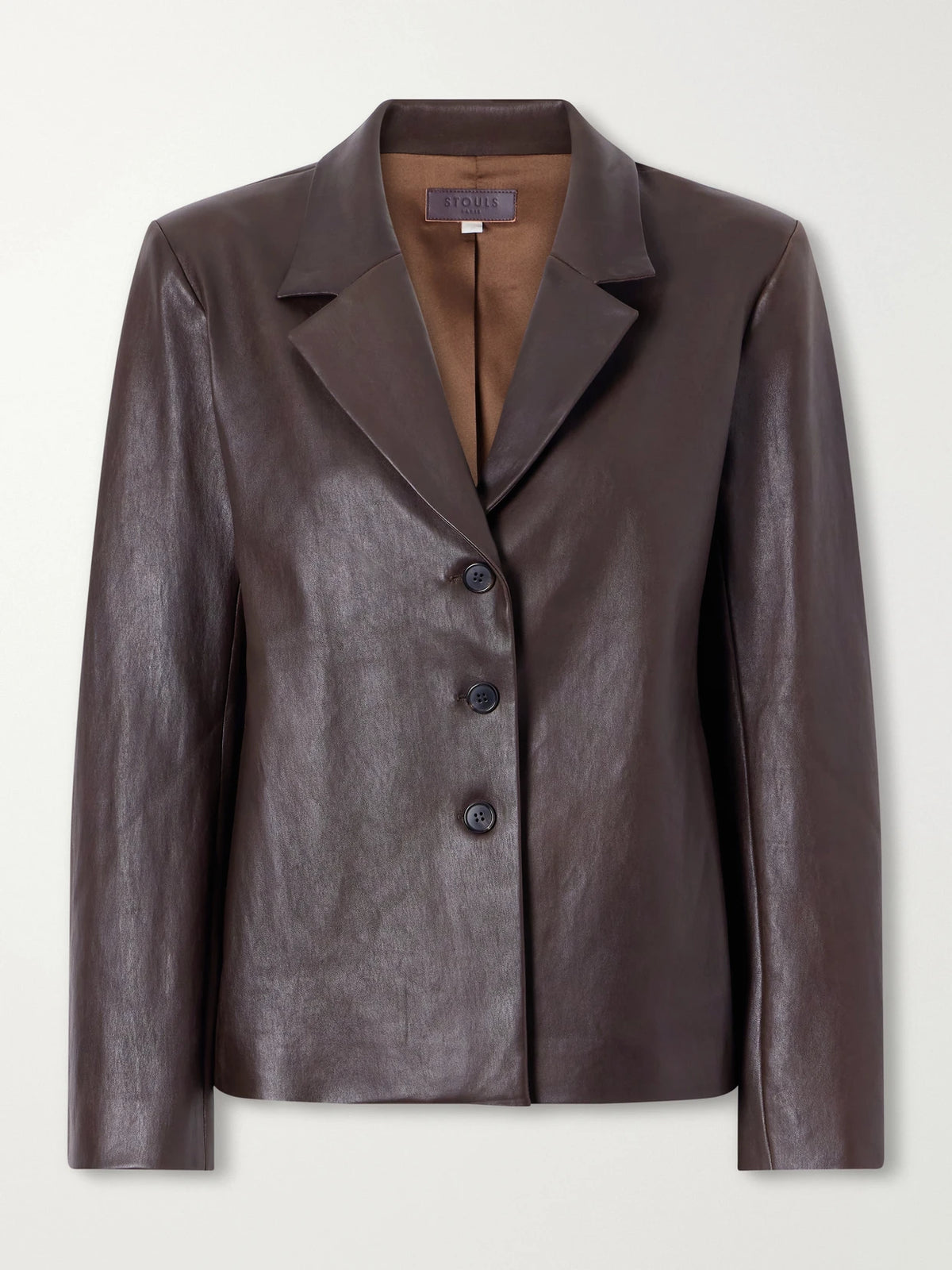 STOULS Helly Leather Blazer