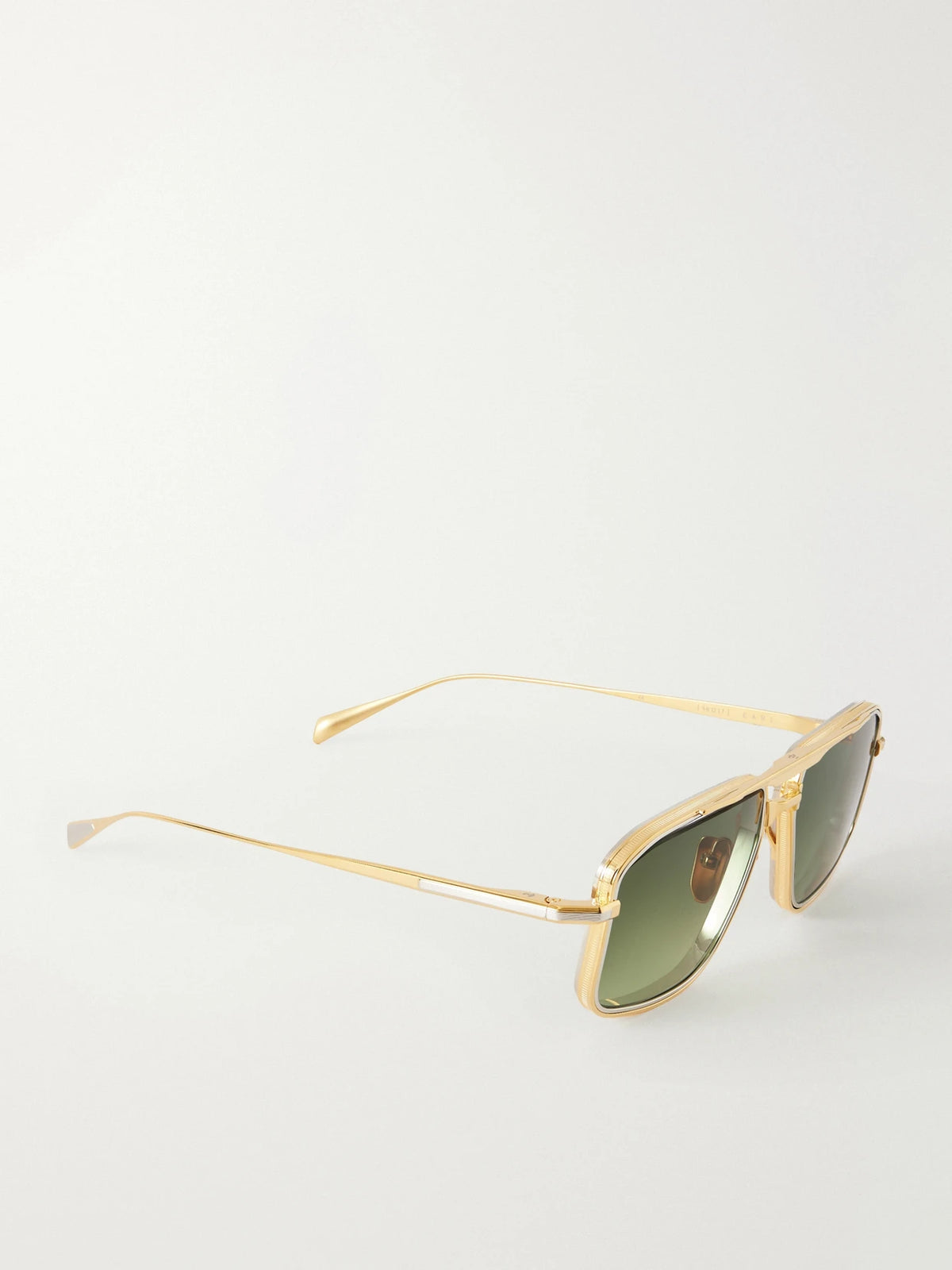 Earl Aviator-style Titanium Sunglasses