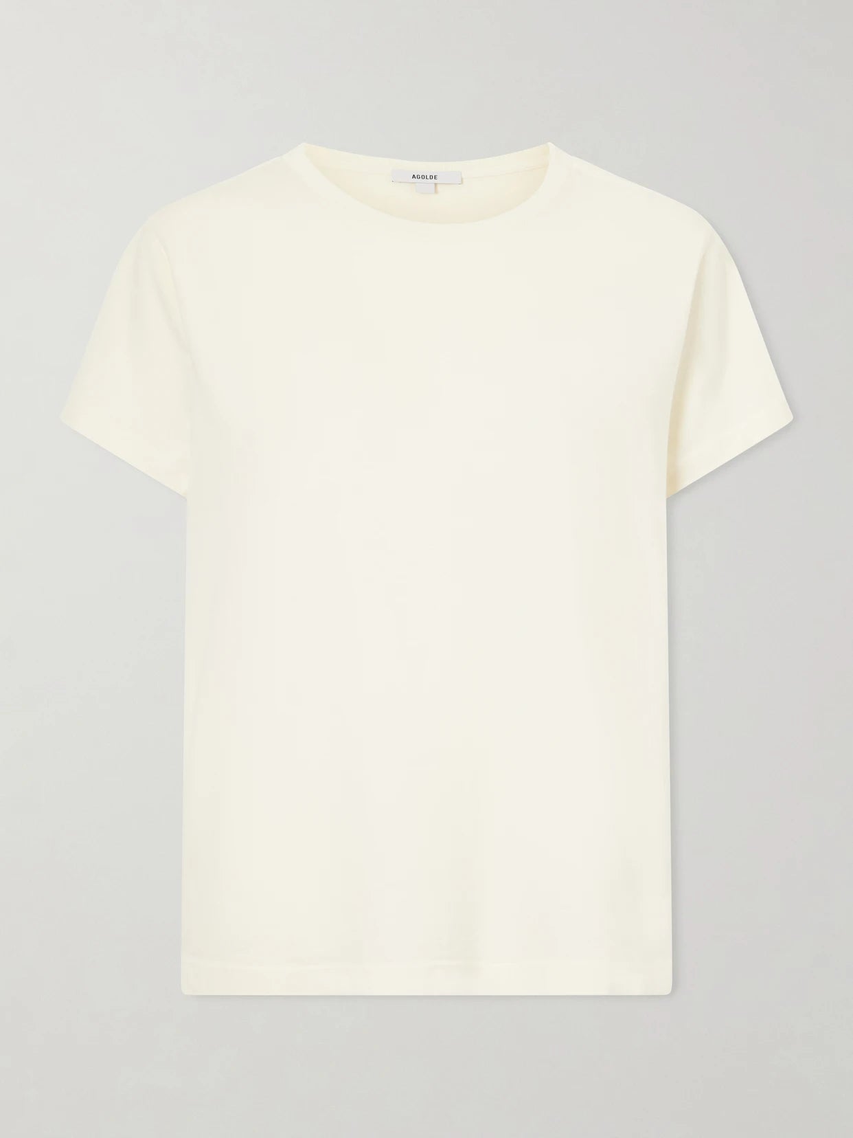 Adine Long Cotton-jersey T-shirt