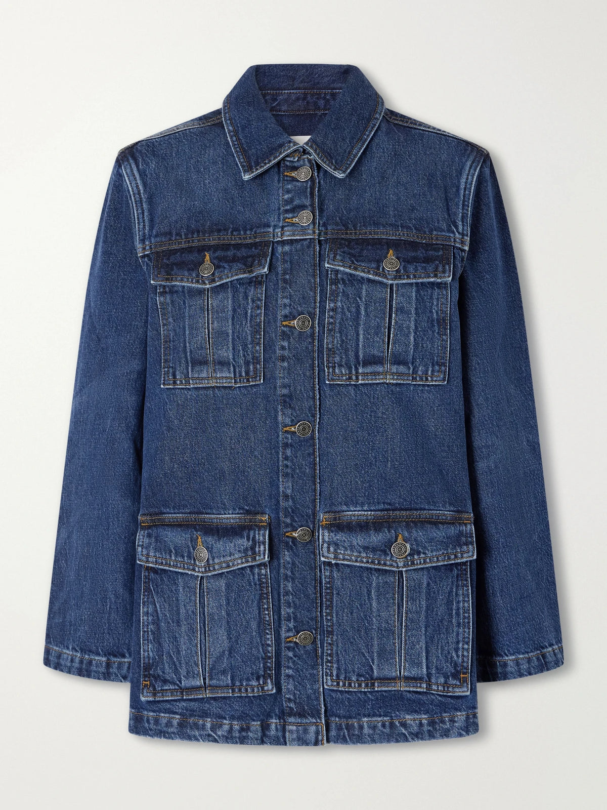 FRAME The Denim Utility Denim Jacket