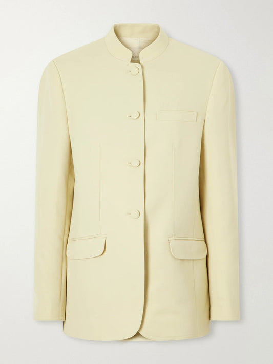LIBEROWE Alef Wool-blend Gabardine Jacket