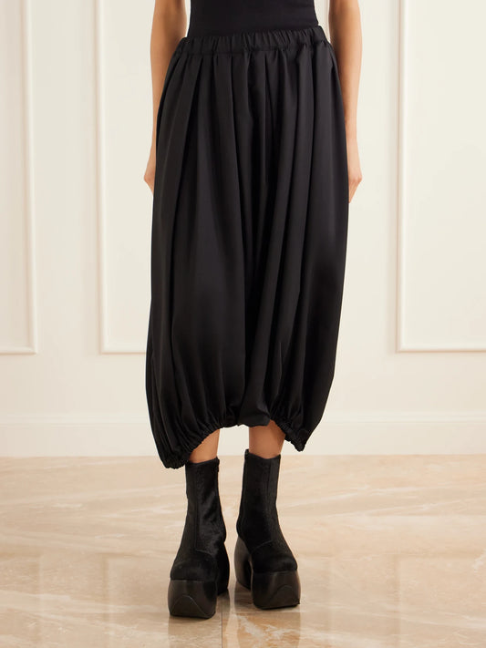 Comme des Garçons Pleated Wool-canvas Wide-leg Pants
