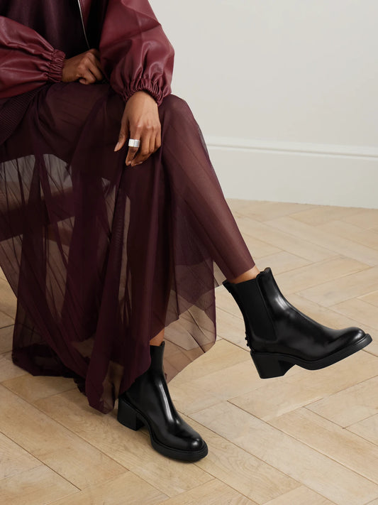 Gomma T60 Leather Chelsea Boots