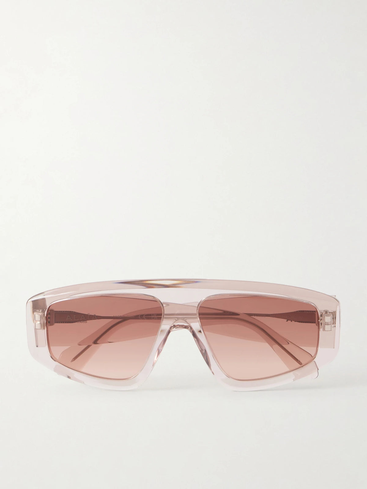 Alaïa Mask D-frame Recycled-acetate Sunglasses