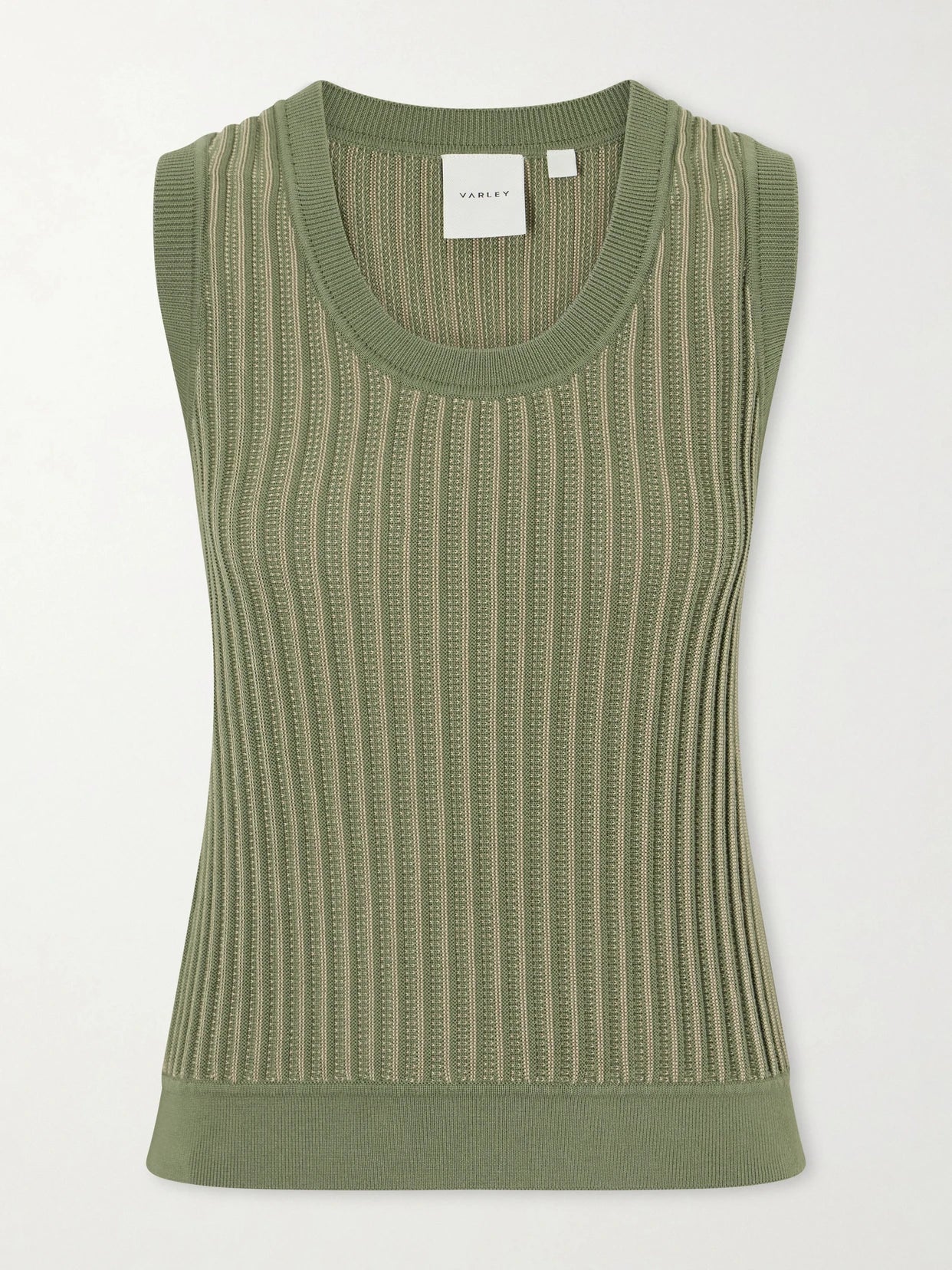 Aldcroft Ribbed-knit Cotton Tank Top