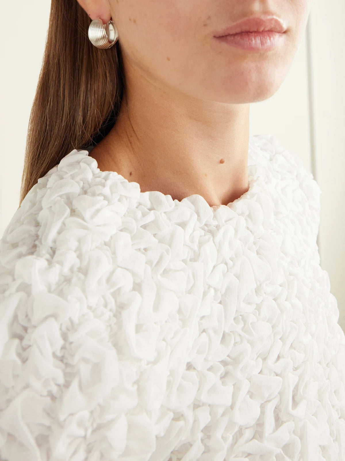 Image of Earrings. Product name - Xl Reversible Sterling Silver Earrings in Multi colour by brand - Sophie Buhai