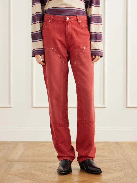 Guest In Residence Workday Mid-rise Wide-leg Jeans