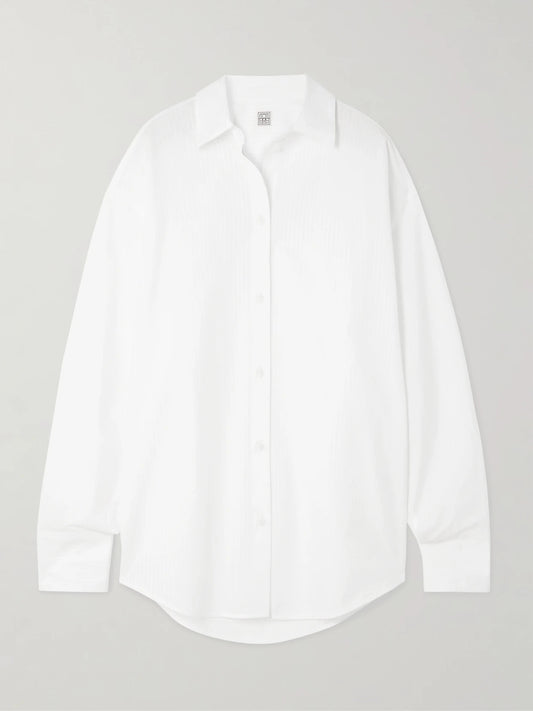 TOTEME Striped Cotton Shirt