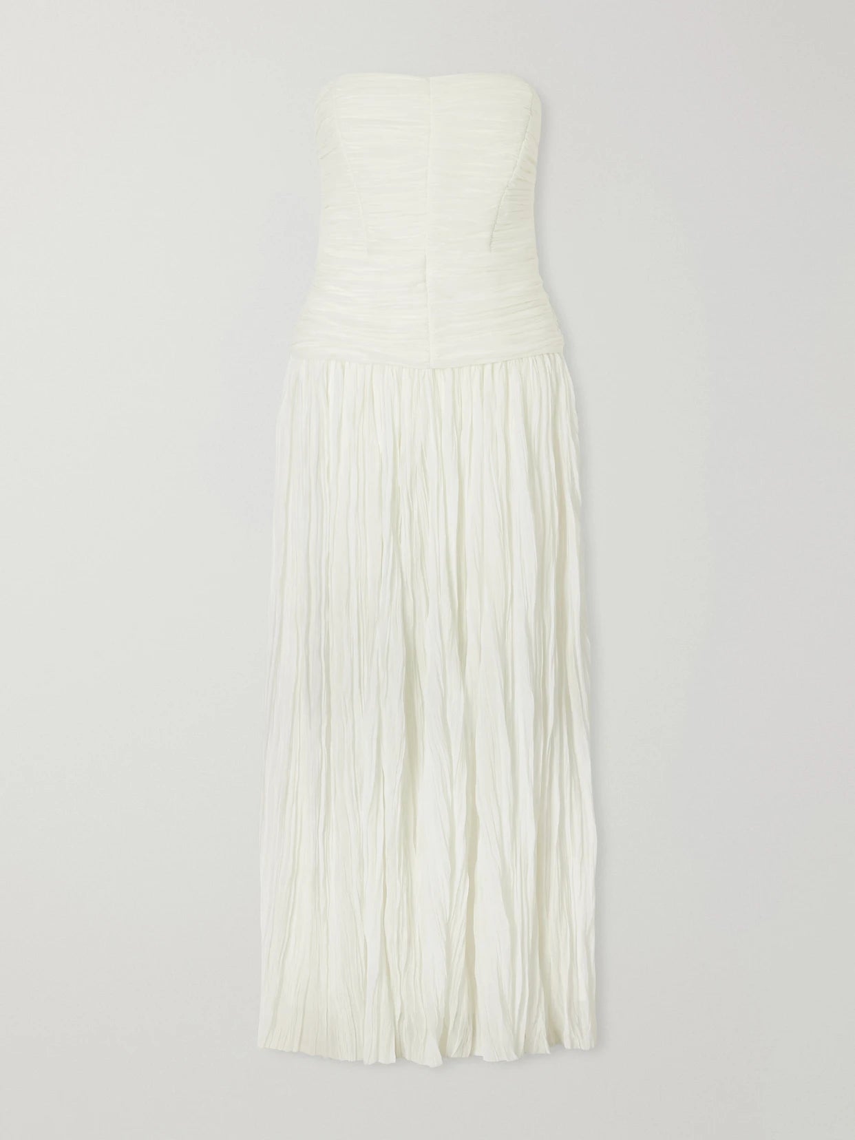 Danielle Crinkled Bustier Gown