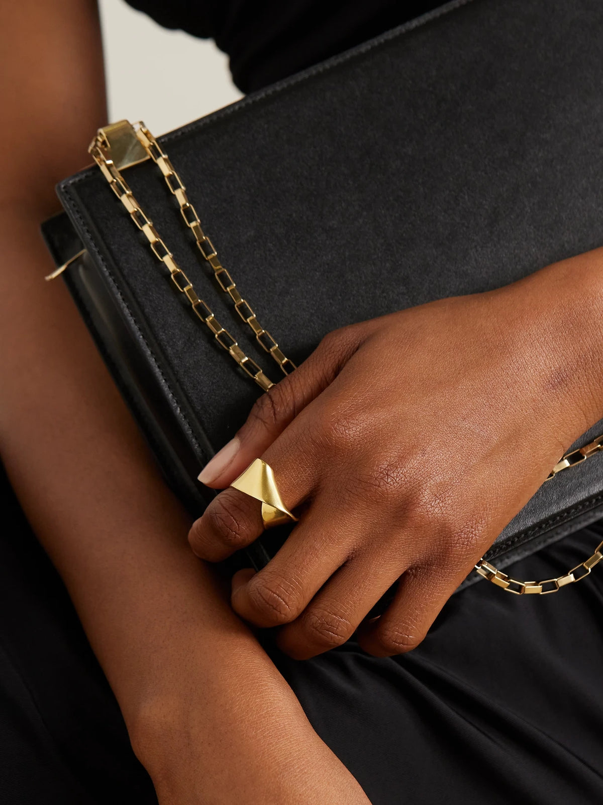 Image of Rings. Product name - Cordella Gold-plated Ring in Multi colour by brand - YSSO