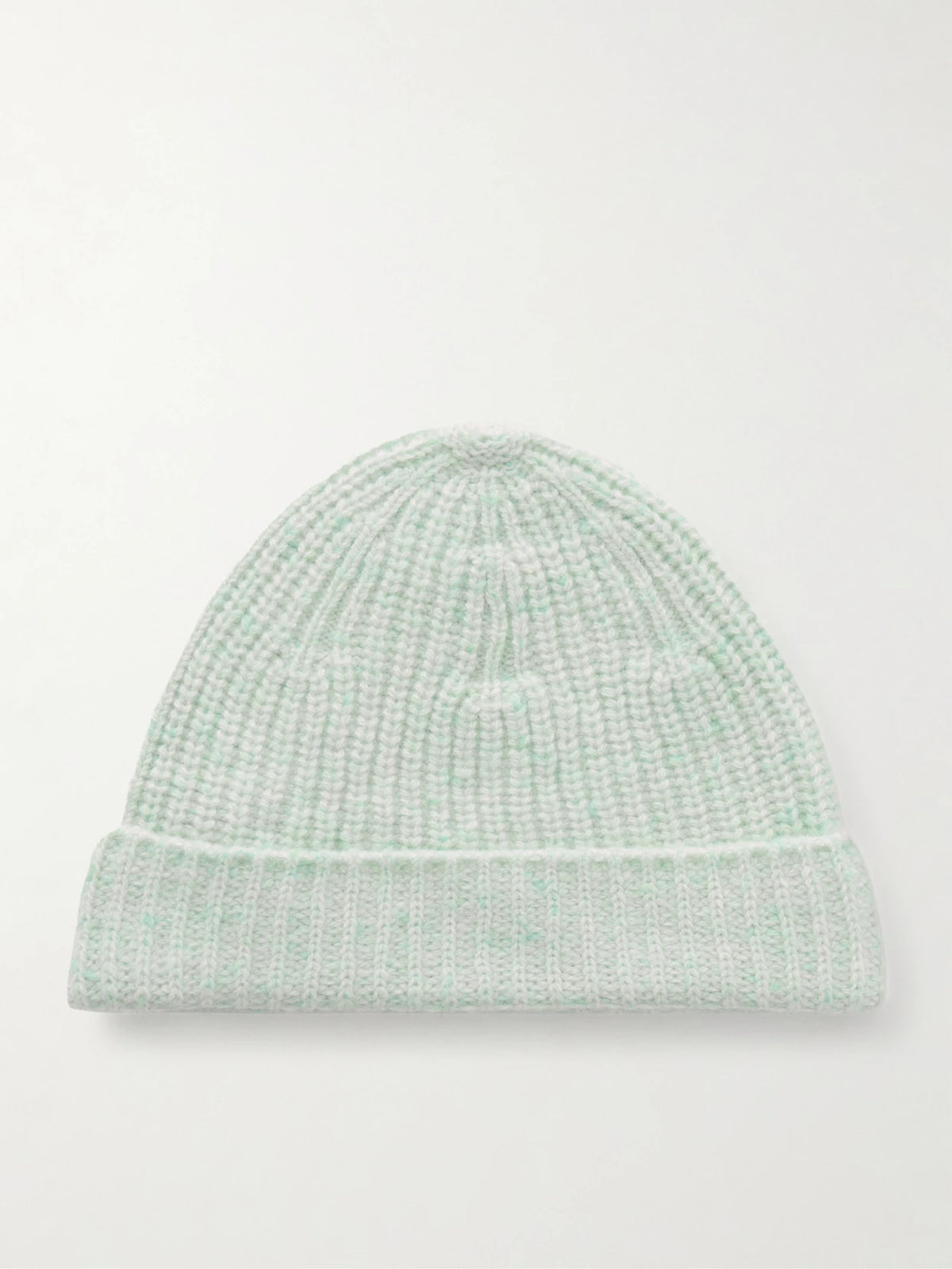 Auralee Ribbed Cashmere Beanie