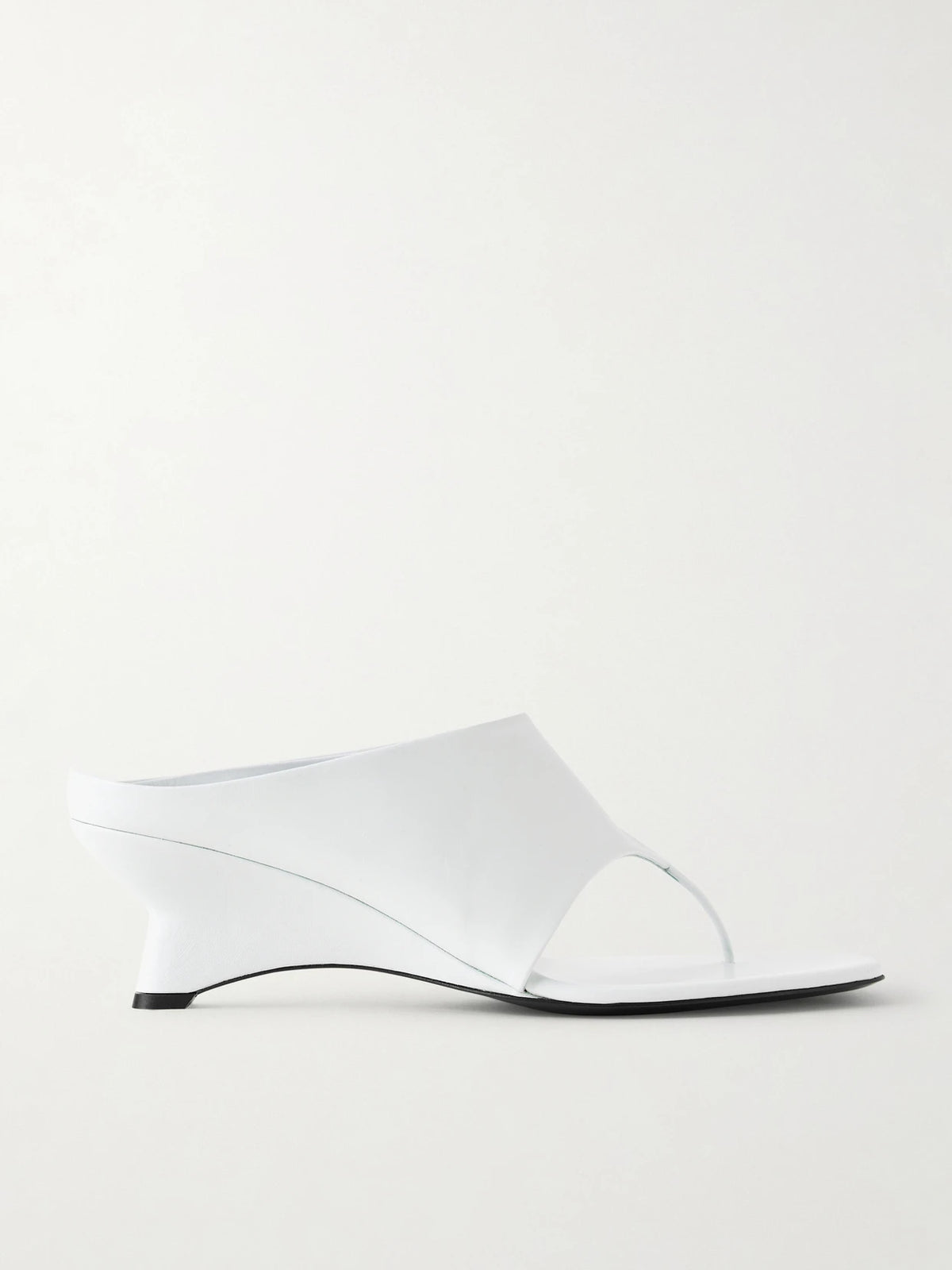 Marlow Leather Wedge Mules