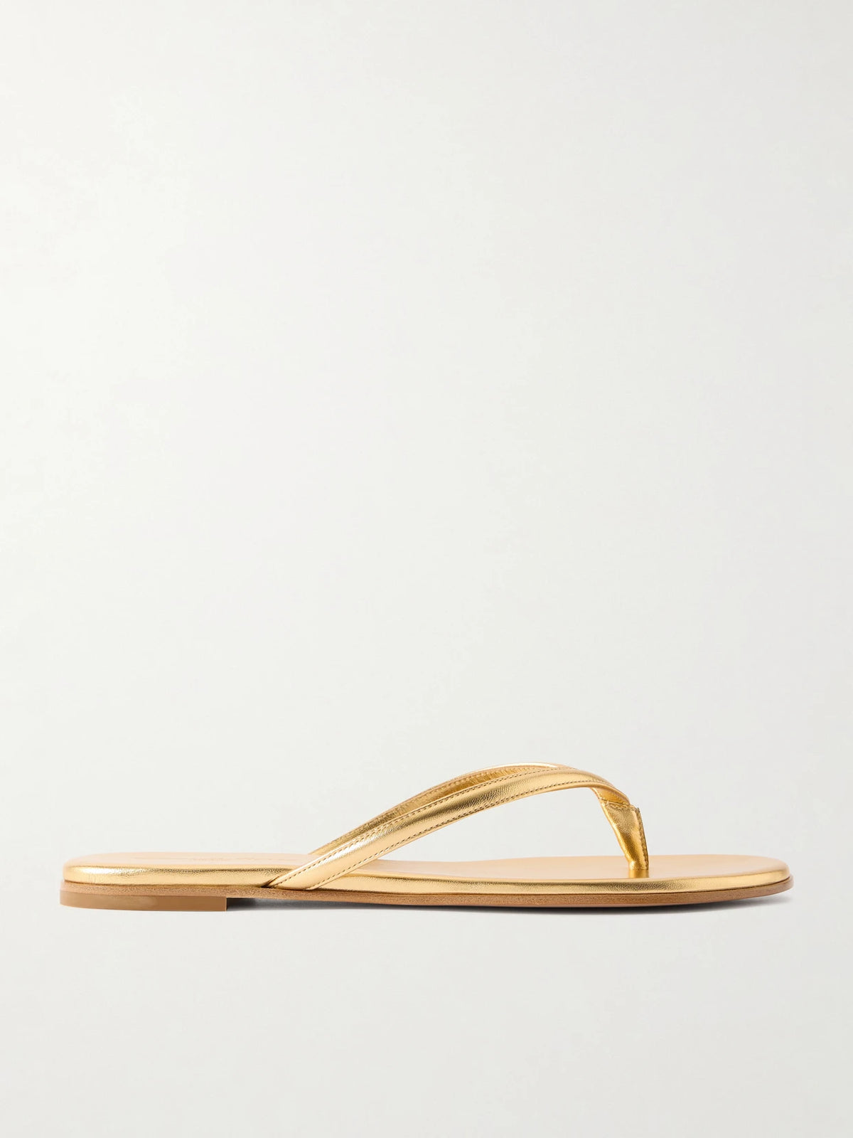 Calypso Metallic Leather Sandals