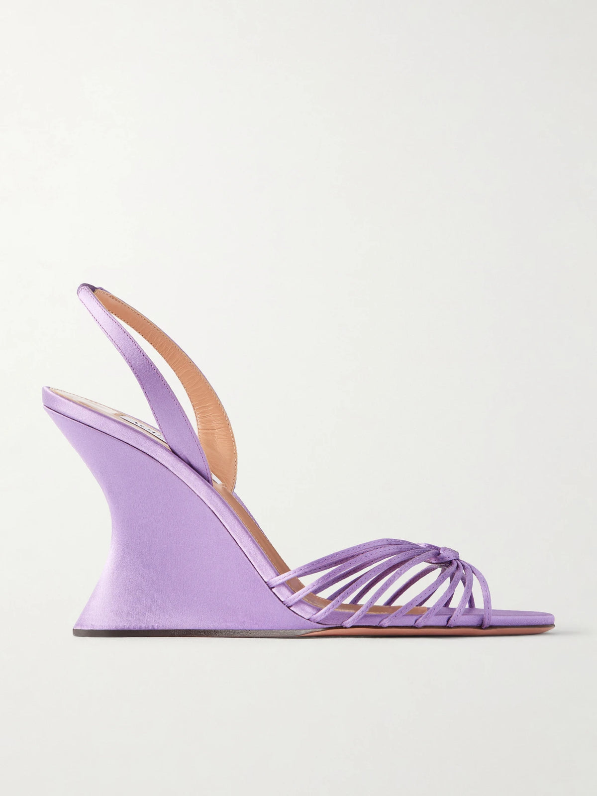 Serenity 95 Satin Wedge Sandals
