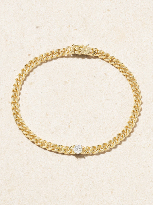 Anita Ko 18-karat Gold Diamond Bracelet