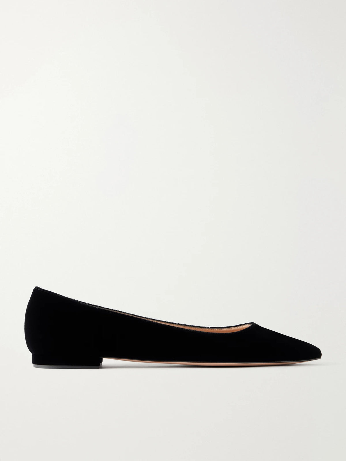 Gianvito Velvet Ballet Flats