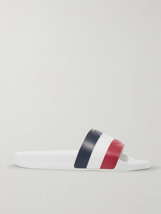 Striped Rubber Slides