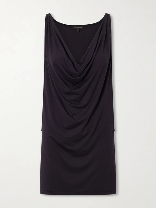 Echauffe Draped Jersey Mini Dress