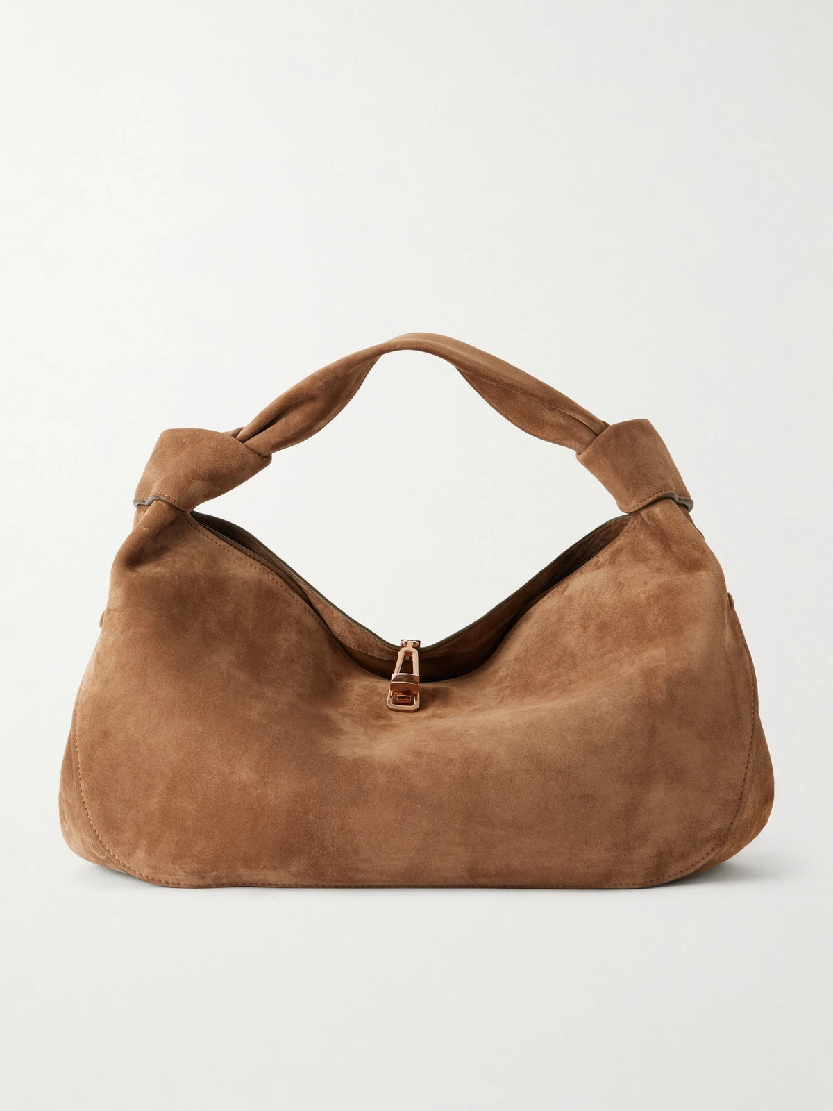 Antonia Small Suede Shoulder Bag
