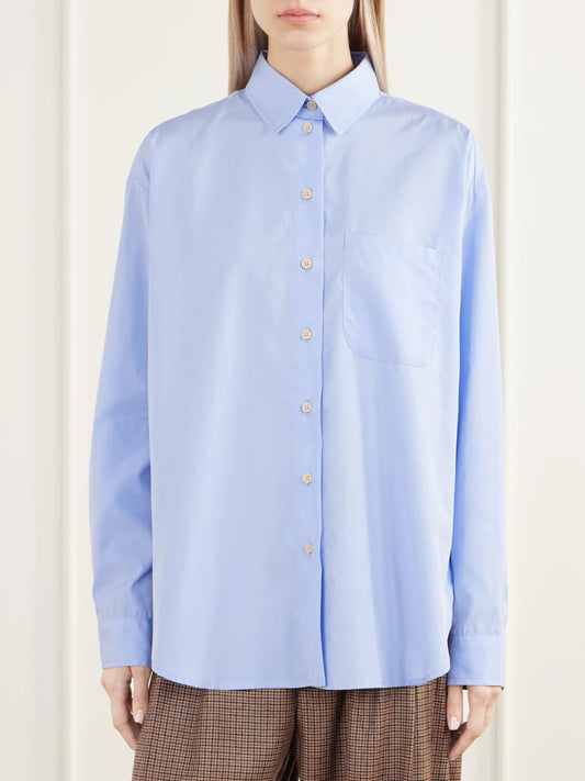 Jamie Haller The Essential Drop-tail Cotton-poplin Shirt