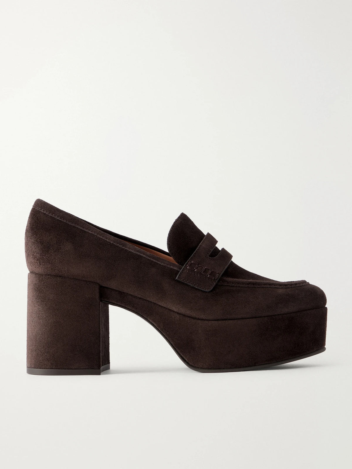 Jenna 35 Suede Platform Pumps