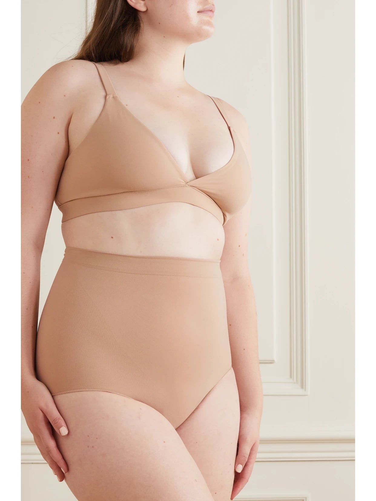 Fits Everybody Triangle Bralette - Clay