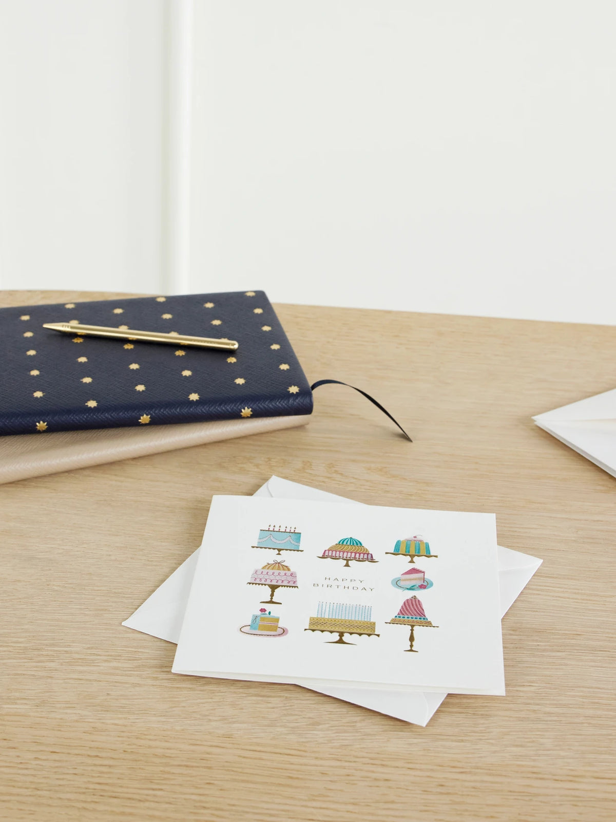 Image of Decor. Product name - Multipack Greeting Cards in White colour by brand - Smythson