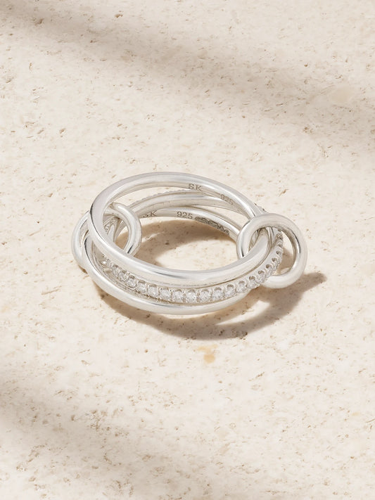 Sonny Sterling Silver Diamond Ring