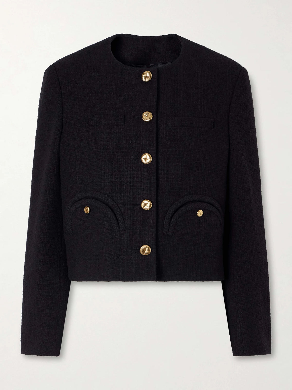 Missy Shamo Cotton-blend Tweed Jacket