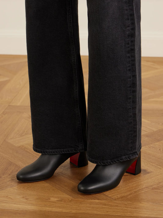 Jane 55 Leather Ankle Boots