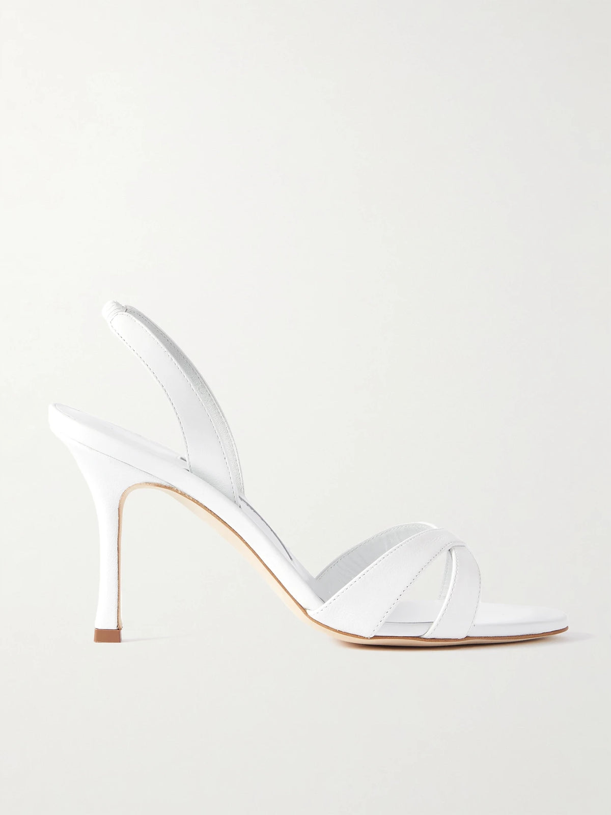 Callasli 90 Leather Slingback Sandals