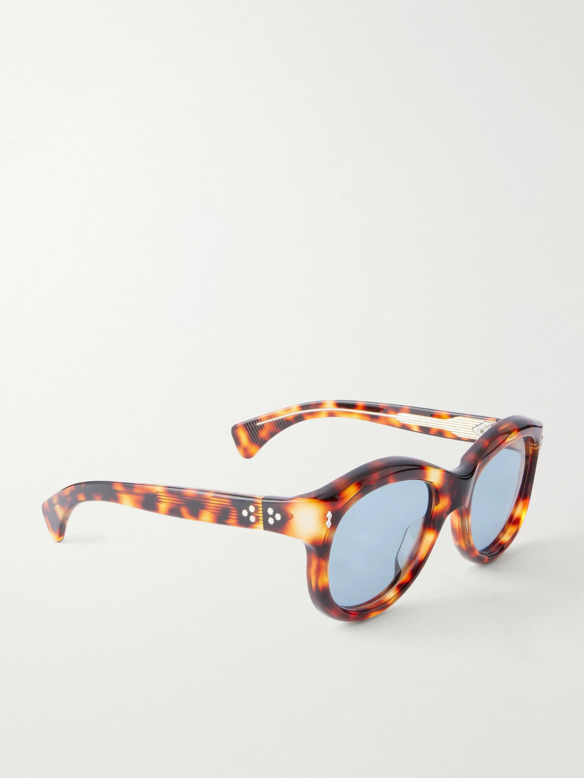 Jacques Marie Mage Jennie Round-frame Tortoiseshell Acetate Sunglasses