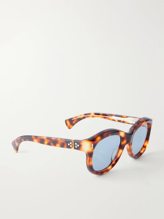 Jacques Marie Mage Jennie Round-frame Tortoiseshell Acetate Sunglasses