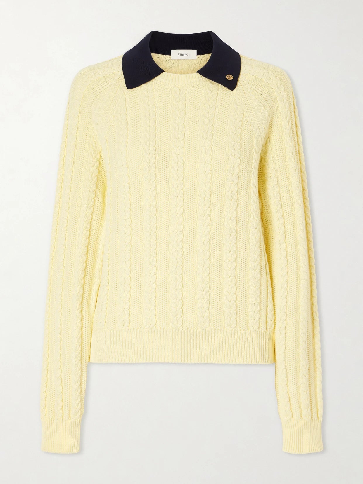 Cable-knit Cotton Sweater