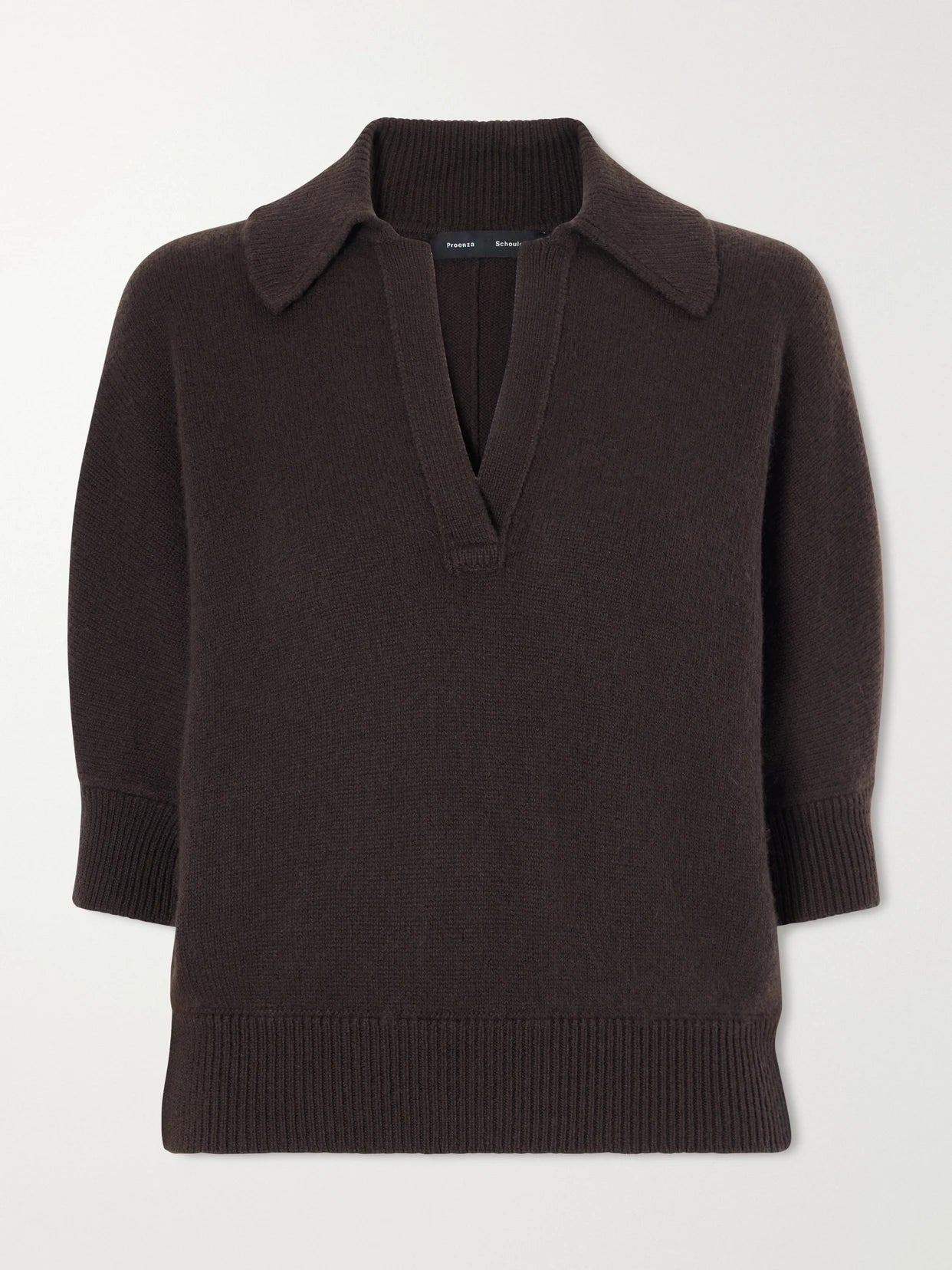 Vella Cashmere Polo Sweater