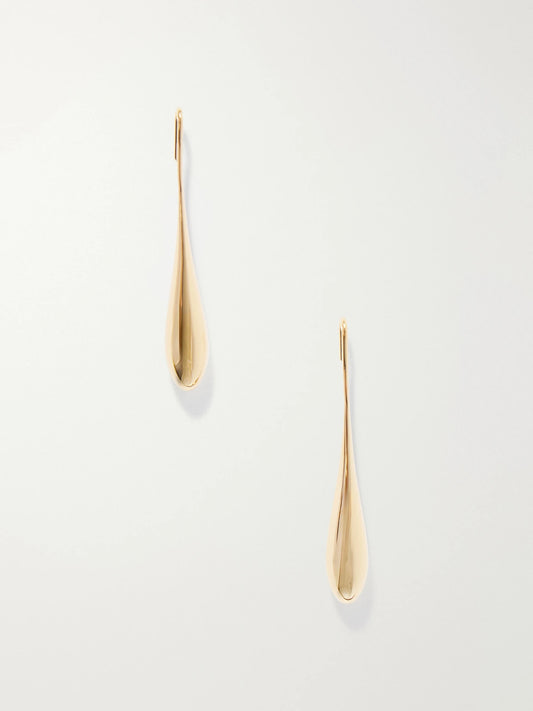 The Evelyn Gold-plated Sterling Silver Earrings