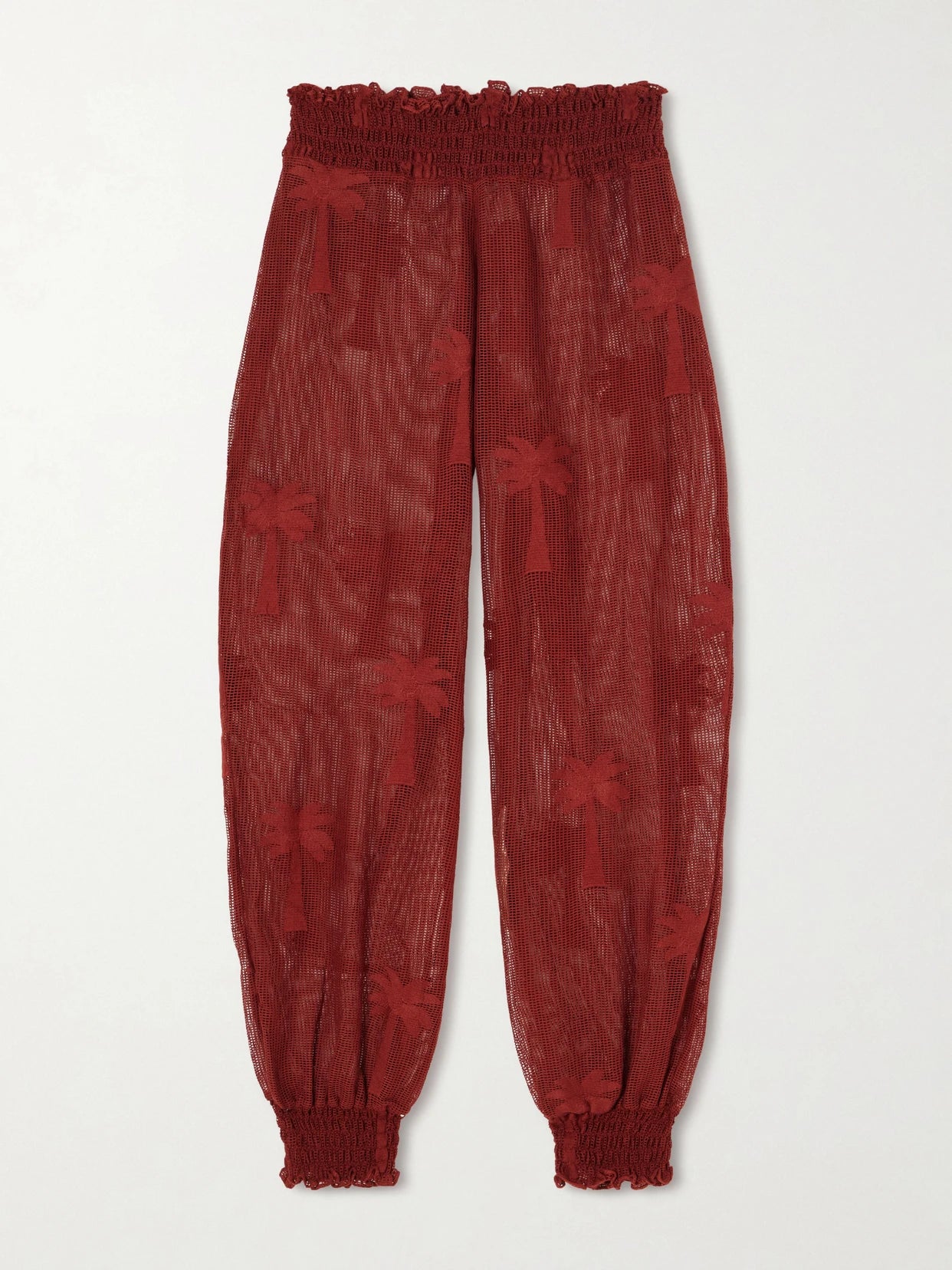 Palm Nomad Cotton-mesh Balloon Pants