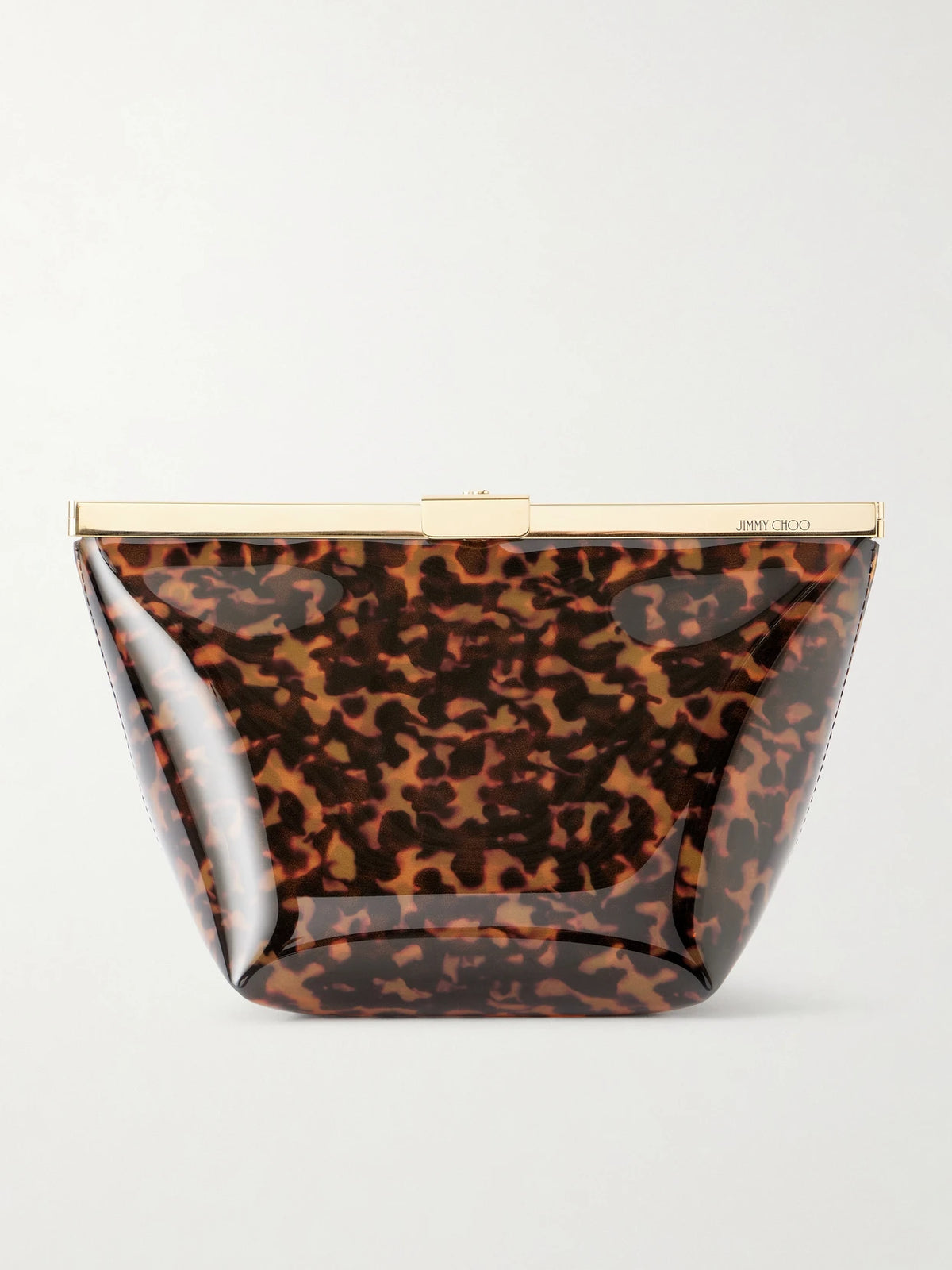Ganache Animal-print Pvc Clutch
