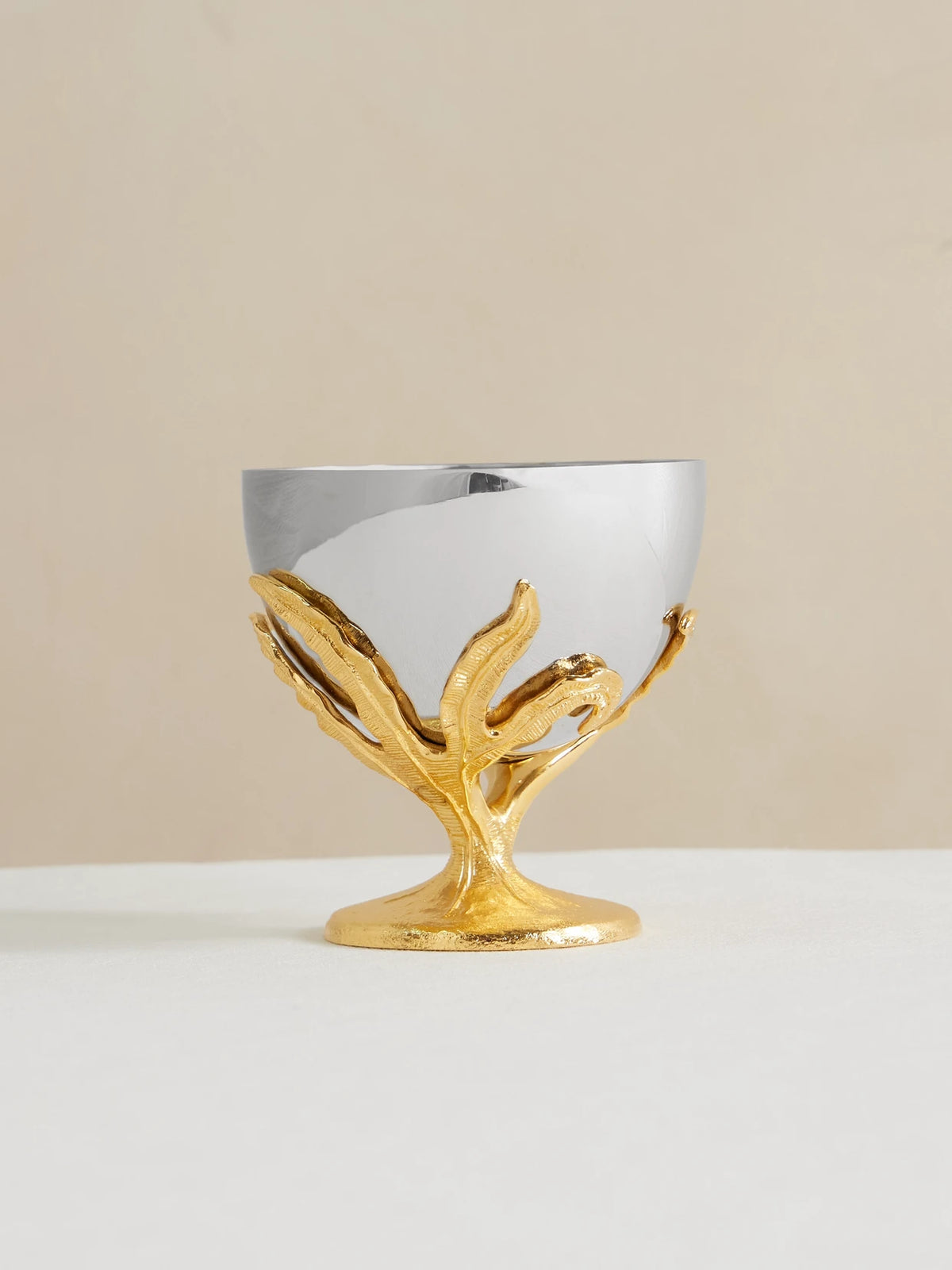 Fern Gold-plated Stainless Steel Bowl