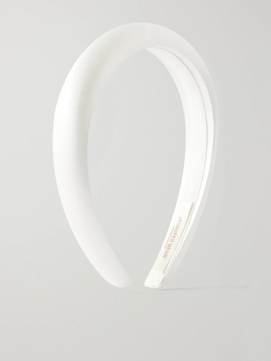 + Net Sustain Tori Silk-satin Headband