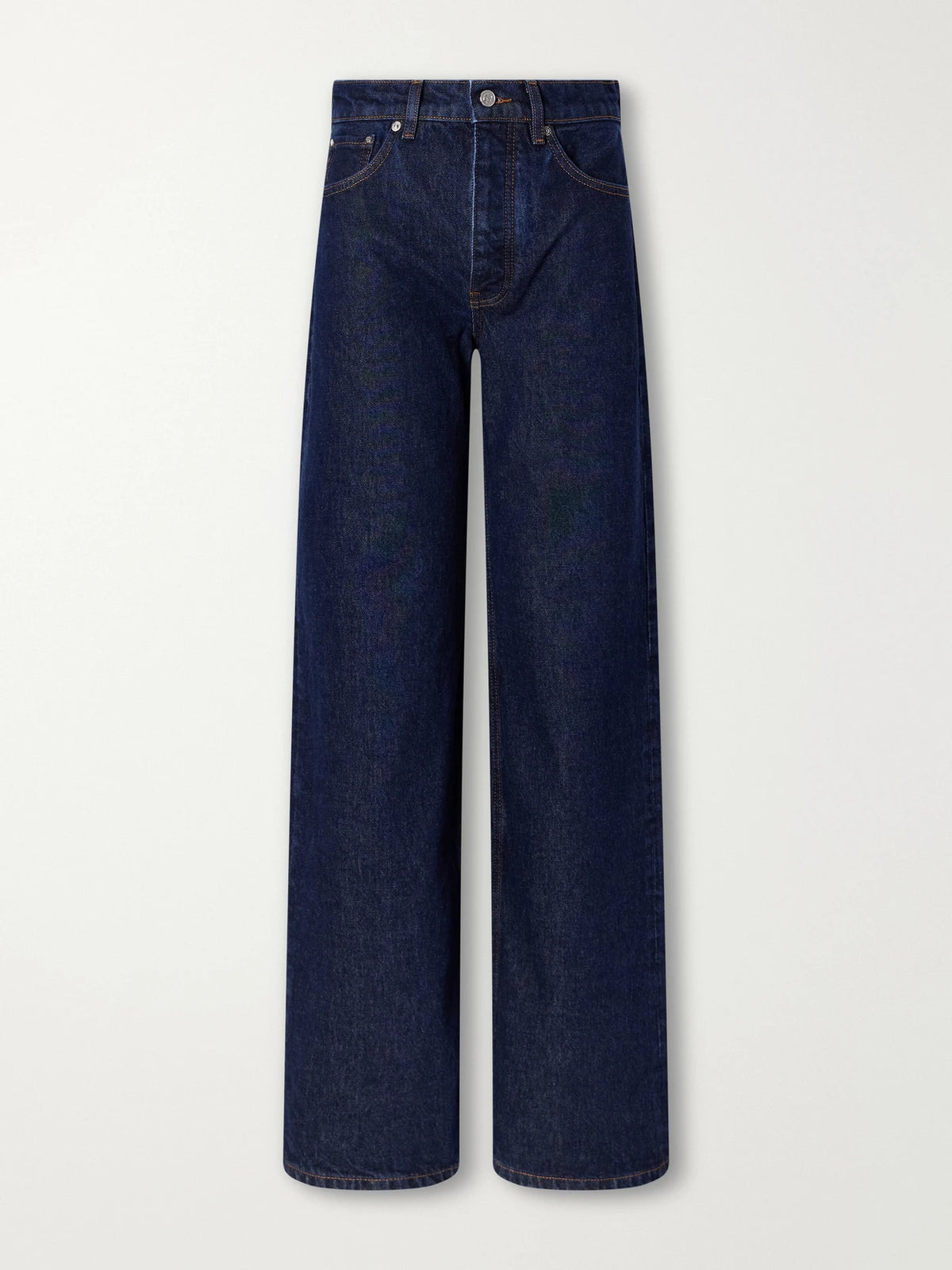 Anine Bing Hugh Jean 34' Straight-leg Jeans