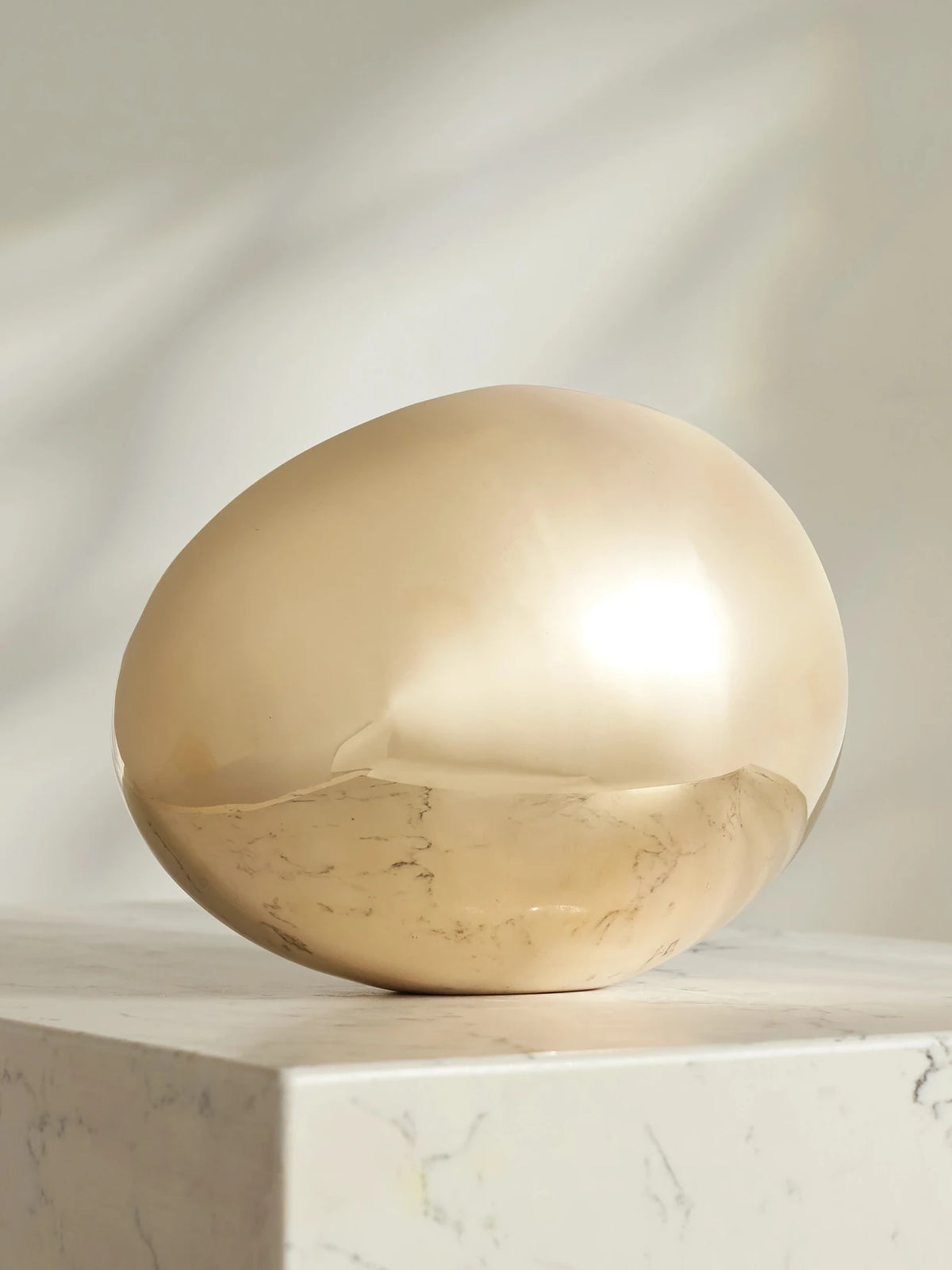 Egg Brass Ornament