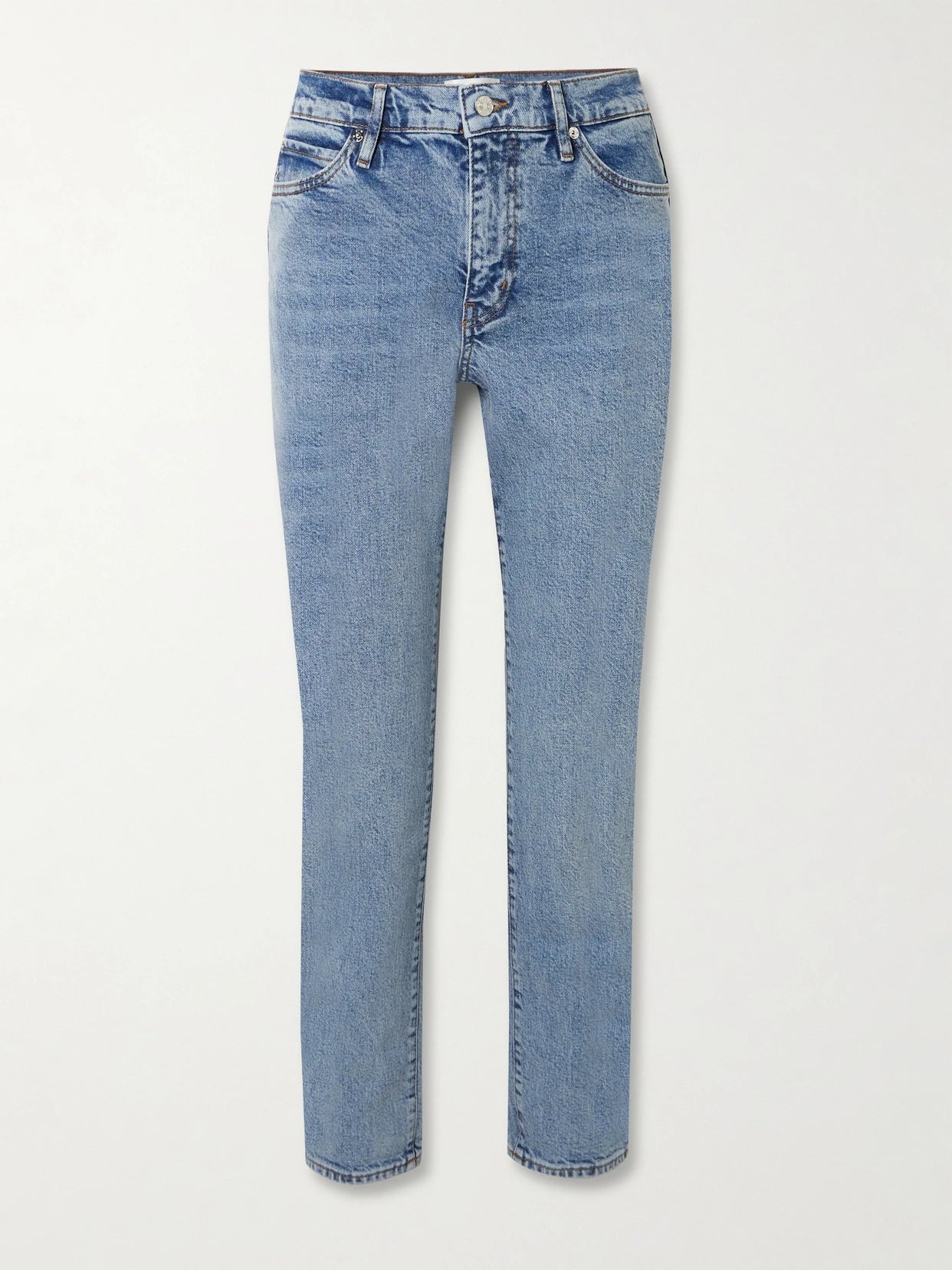The Borrowed High-rise Slim-leg Jeans
