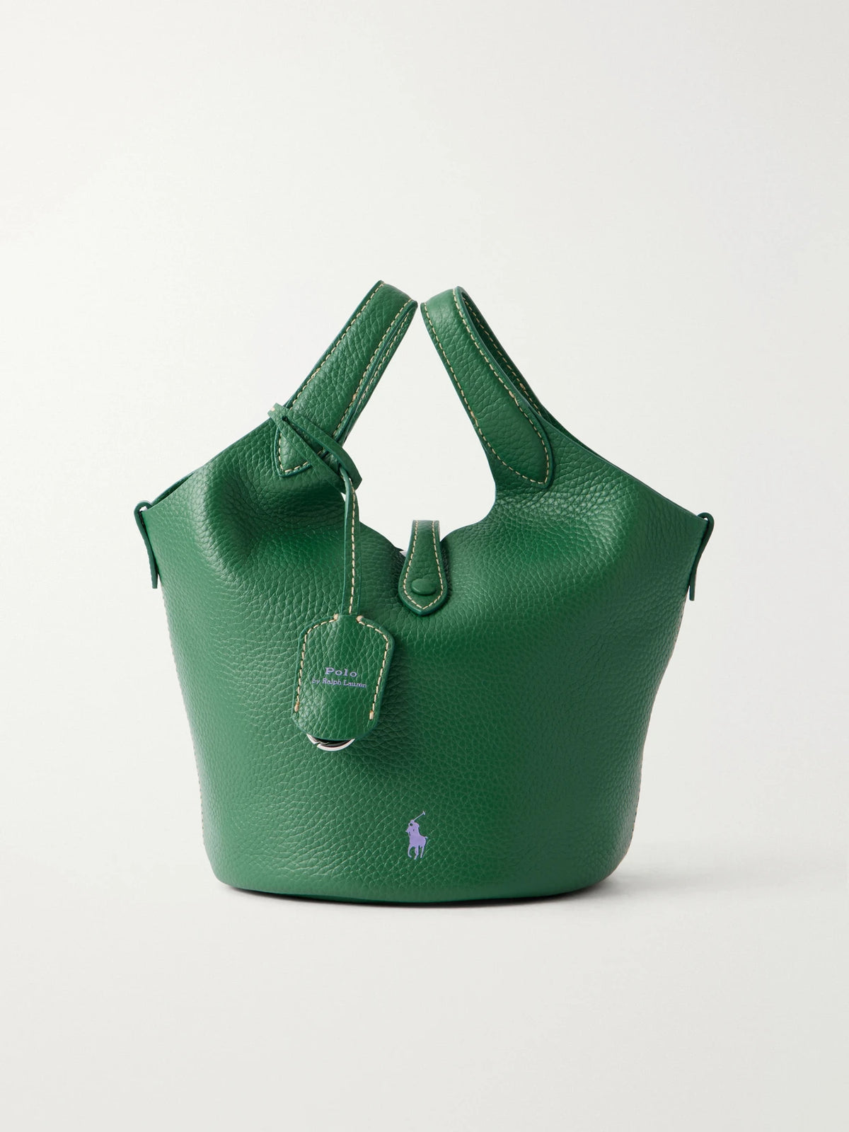 Polo Ralph Lauren Ply Small Leather Tote